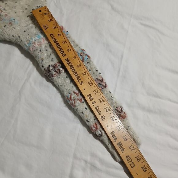 Maurices Medium Multicolor Long-Sleeved Sweater Metallic Thread Easy Care - Picture 11 of 13